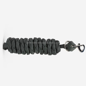 High Quality Cotton Lead Ropes Hitching Ropes for Horses Strong Poly Soft Heavy Duty Alloy <b>Snap</b> <b>Hook</b> - Product Image 1