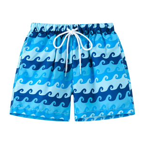 Shorts en jean pour homme, coupe slim, extensibles, taille mi-haute, style droit, respirants, tissés, légers, en Spandex/Coton, pour l'été et les activités de plein air - Product Image 2