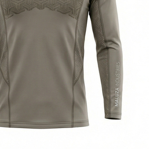 Rashguard de compression performant à manches longues, respirant, écologique et à séchage rapide, tendance USA Europe, pour l'entraînement 2026 - Product Image 2