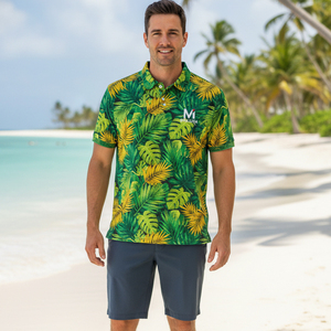 Polo sublimé à prix d'usine pour hommes, logo personnalisé, impression intégrale, vêtements de sport, séchage rapide, respirant, polos de golf pour équipes - Product Image 6