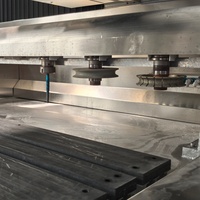 HQ-3015PLUS Machine de découpe de pierre CNC automatique, ATC linéaire à 12 outils, détecteur d'épaisseur de dalle, découpe complète de comptoirs en une seule étape