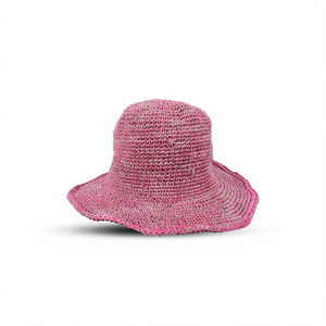Chapeau Bob en Chanvre Uni pour Femme - Product Image 2