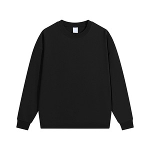 เสื้อสเวตเชิ้ตผู้ชาย ผ้าฟลีซหนานุ่ม ทรงหลวม สั่งผลิตได้ตามต้องการ (OEM) ขายส่ง ผู้ผลิตเสื้อผ้าจากสหรัฐอเมริกา - Product Image 1