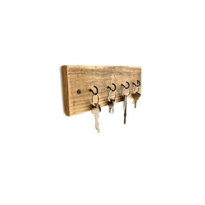 Wooden <b>Wall</b> Mounted Accessory <b>Holder</b> Providing Dedicated Space for Entry <b>Keys</b> Workspace <b>Keys</b> and Lightweight Essentials - Product Image 2