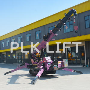 Spinnen kran 3 Tonnen Raupen kran 21M Arbeitshöhe Kletter spinnen kran für die Glas installation - Product Image 4