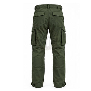 Pantalon de combat américain au look traditionnel, coupe droite, en toile légère, écologique, avec détails fonctionnels, confortable et décontracté - Product Image 2
