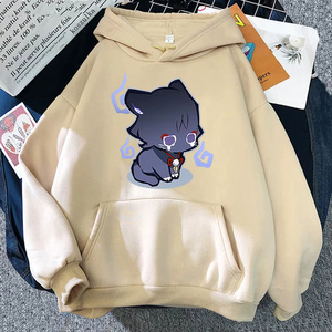Sudaderas con Capucha para Mujer, Nueva Calidad, Genshin Impact Wanderer Scaramouche, Sudadera con Capucha de Gato, Otoño Invierno, Sudaderas Kawaii, Moda - Product Image 3