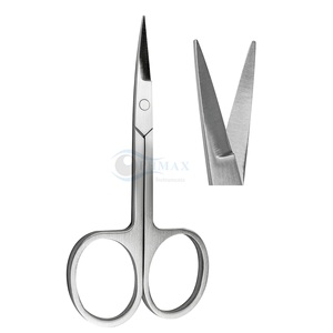 Tijeras oftálmicas para ojos, delicadas, rectas, con cuchillas pequeñas y puntas puntiagudas, de acero inoxidable, reutilizables, de alta calidad - Product Image 1