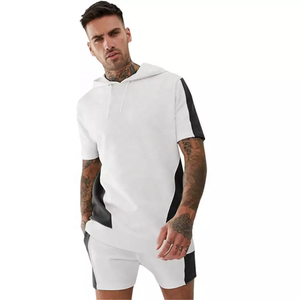 Tenue d'été 2 pièces t-shirt manches courtes et Short ensemble de survêtement - Product Image 4