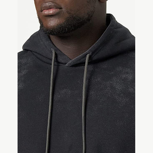 Sudadera con Capucha Oversize para Hombre, Estilo Urbano, Lavado Ácido, Informal, con Forro Cálido y Atractivo para Uso Diario - Product Image 6