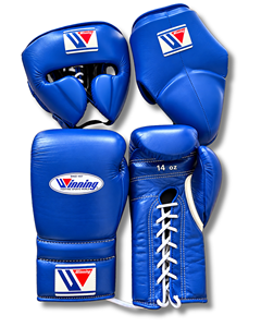 Guantes y Protector de Cabeza de Boxeo de Cuero Marrón Dorado de 16 oz con Cordones, Regalos para Acción de Gracias y Navidad - Product Image 3