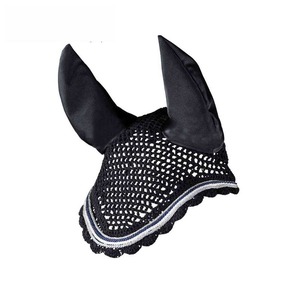 Couvre-oreilles pour chevaux de qualité supérieure, confortables, en tissu haute densité, pour l'équitation, équipement équestre - Product Image 2