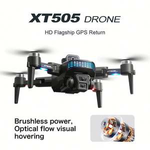 Mini Dron XT505 para Exteriores con WiFi, Cámara Dual 4K HD, Control Remoto, Video y Gran Angular - Product Image 3