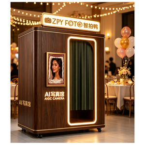 Cabina <span class=keywords><strong>de</strong></span> Fotos Automática 2026, <span class=keywords><strong>la</strong></span> Más Nueva, con Impresora, Cámara y Servicio <span class=keywords><strong>de</strong></span> Fotos <span class=keywords><strong>de</strong></span> Autoservicio, Compatible con Idioma Español - Product Image 4