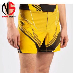 Short de Muay Thai en polyester 100 % de haute qualité pour sublimation – Créez vos propres shorts de MMA, shorts de combat, vêtements d'arts martiaux élégants 2026 - Product Image 5