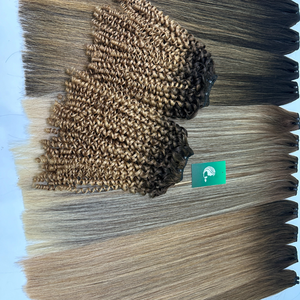 Paquets de cheveux humains birmans à boucles crépues avec fermeture Vendeurs de cheveux à cuticule alignée VietNam Paquets de tissage de cheveux bruts - Product Image 3