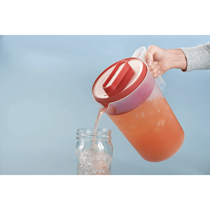 Paquete de 2 Jarras de Plástico Rojo Transparente Simply Pour de 1 Galón - Product Image 5