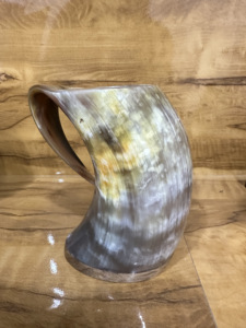 Tazas de Cuerno de Búfalo de la Mejor Calidad, Cuernos para Beber, Taza Vikinga de la India para Fiestas y Clubes - Product Image 4
