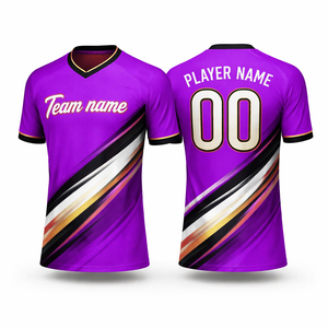 Maillots de football personnalisés OEM avec logo, vente en gros, uniformes de football unis, maillots vierges respirants et anti-humidité pour équipes - Product Image 4