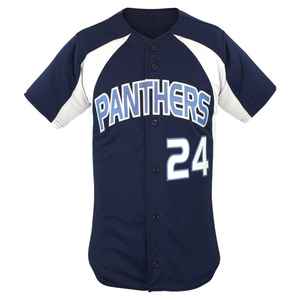 Men's <b>Baseball</b> Uniform Set Blue White Sublimated Jersey Pants With <b>Cap</b> Moisture Wicking All Seasons Apparel Sportswear OEM - Product Image 6