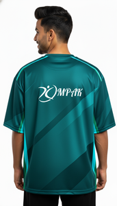 เสื้อยืดพิมพ์ซับลิเมชั่นโอเวอร์ไซส์สำหรับผู้ชายอินเทรนด์เสื้อผ้าแนวสตรีทในเมืองแบบลำลอง - Product Image 2