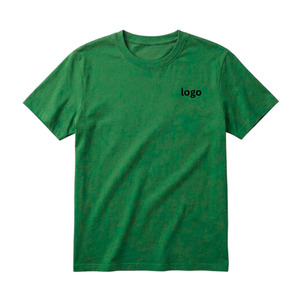 Men's Sporty T-<b>Shirts</b> 220 Grams <b>100</b>% Cotton/<b>Polyester</b> Blend Short Sleeve Breathable Fabric Custom Front Logo Printing t-<b>shirt</b> - Product Image 2