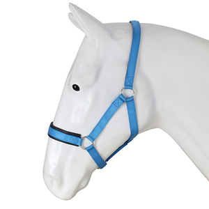 Novedad: Cabestros de alta calidad para caballos de equitación western, color personalizado, cómodos, acolchados, con cuerda ajustable para la nariz y la cabeza. - Product Image 5