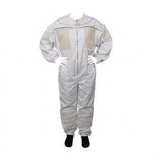 Combinaison de protection intégrale pour apiculteur, combinaison de récolte du miel avec fermeture éclair, ajustement confortable pour l'utilisation en apiculture - Product Image 5