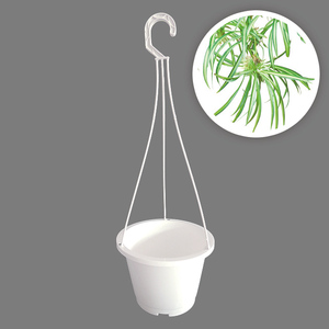 Pot en plastique suspendu Vertical 2021, Pot de fleur blanche, Support en plastique moderne pour Support de fleur artificielle - Product Image 1