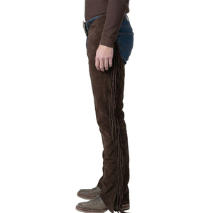 Best Design Lightweight Leather High Quality Men's Western Lowest Price <b>Half</b> Horse Riding <b>Chaps</b> - Product Image 2