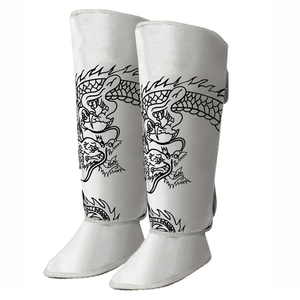 Protège-tibias en mousse pour arts martiaux, protections de sécurité pour les jambes pour le kickboxing et la boxe, protège-tibias durables pour le MMA et l'entraînement 2026 - Product Image 2