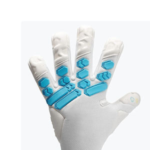 Gants de gardien de but pour jeunes, en cuir PU de 4 mm, antidérapants, avec fermeture auto-agrippante, rembourrés, pour le football, personnalisables - Product Image 5