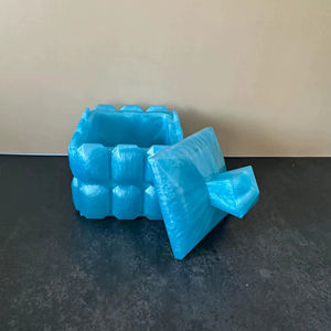 Boîte à bijoux décorative en résine artisanale de luxe, petite boîte à bijoux personnalisée en résine, boîte cadeau pour bijoux - Product Image 1