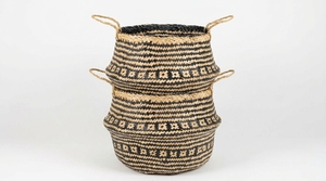 Seagrass <b>Storage</b> Basket Handmade Woven Organizer for Home Organization and Retail Display Wholesale Supplier Durable Natural - Product Image 5