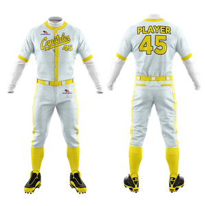 Conjuntos de Uniformes de Béisbol Americano Casuales para Jóvenes Adolescentes, Sublimados Personalizados - Product Image 1