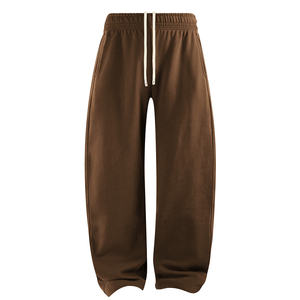 Sweatpants personnalisés à faible MOQ pour les marques de boutiques américaines, joggers en molleton, sweatpants amples, tailles S M L XL - Product Image 3