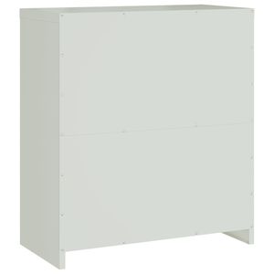 Schedario in acciaio 31.1 "x 15.7" x 35.4 "grigio chiaro - Product Image 6