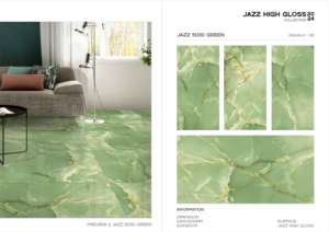 กระเบื้องพอร์ซเลนเคลือบเงาพรีเมียม ขนาด 600x1200 มม. รุ่นพรีเมียม สำหรับตกแต่งผนังและพื้น ดีไซน์ทันสมัย สำหรับตกแต่งภายในและภายนอกอาคาร - Product Image 3