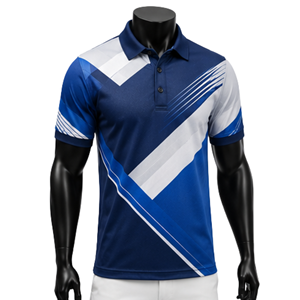 Polo de Alta Calidad Personalizado para Hombre con Rayas Diagonales, OEM ODM, Impresión por Sublimación, Ropa Deportiva Transpirable, Ropa de Golf - Product Image 3