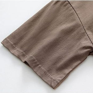 Camiseta de punto vintage para hombre, estilo streetwear, 100% algodón y fibra de bambú, logotipo personalizado, corte oversize, lavado ácido con estampado. - Product Image 5