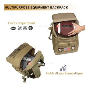 Sac à dos de baseball et softball personnalisé pour équipes sportives professionnelles et jeunes, vente en gros - Product Image 3