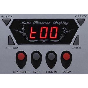 Piano electrónico moderno de órgano electrónico negro 980 20TR - Product Image 4