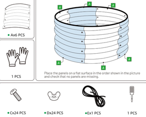 Jardinière Circulaire en Bois Rustique pour Jardin Extérieur, Pot de Fleurs pour Plantes Vertes, Finition Naturelle, Fleurs et Plantes Vertes, Style Rustique - Product Image 4