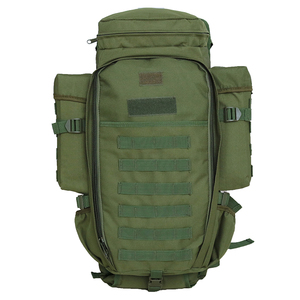 Mochila Táctica de Despliegue para Exteriores, Antirrobo, con Forro de PVC, Cierre de Cremallera, Múltiples Bolsillos, Sistema MOLLE, Mochila de Expedición de 65L - Product Image 5