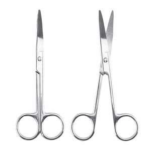 Ensemble d'instruments médicaux de micro-dissection en gros : Ciseaux à lame courbée manuels pour traumatismes, pour usage en clinique, hôpital et soins intensifs - Product Image 1