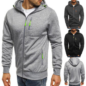 Nouveau sweat à capuche unisexe entièrement zippé personnalisé avec broderie, idéal pour l'hiver, marque privée pour les marques de mode et sweat unisexe lourd personnalisé - Product Image 1