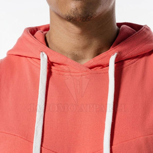 Haut de sport sans manches pour homme en coton mélangé avec capuche et poche pratique - Product Image 5
