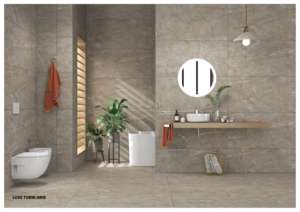 Carreaux de porcelaine Matt Carving Designer, format 600x1200, grands carreaux pour sol et mur, pour usage intérieur luxueux, bureaux et espaces commerciaux. - Product Image 5