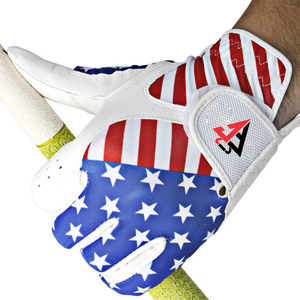 Guantes de Golf para Hombre con Correa de Muñeca Ajustable, Logotipo Personalizado, Palma de Cuero Genuino, Agarre Antideslizante, Fabricante OEM Deportivo - Product Image 3