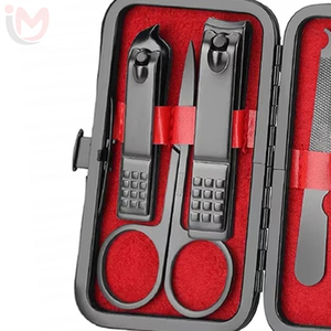 Kit de manucure 7 en 1 en acier inoxydable, ensemble d'outils de manucure, étui portable, style classique, usage adulte - Product Image 4